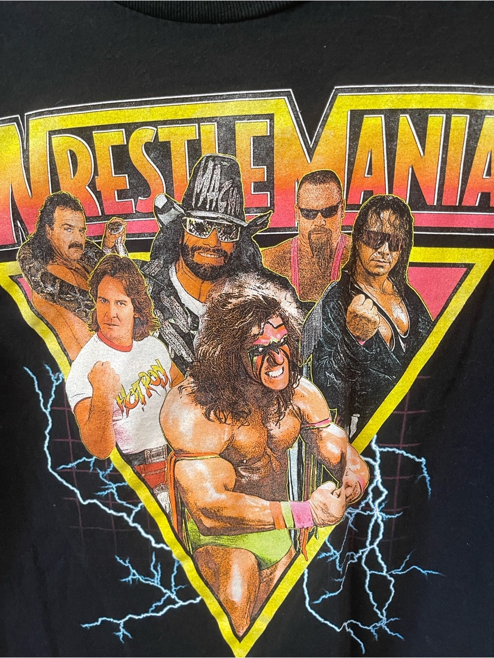 WrestleMania Graphic Tee in Black - Picture 2 of 4